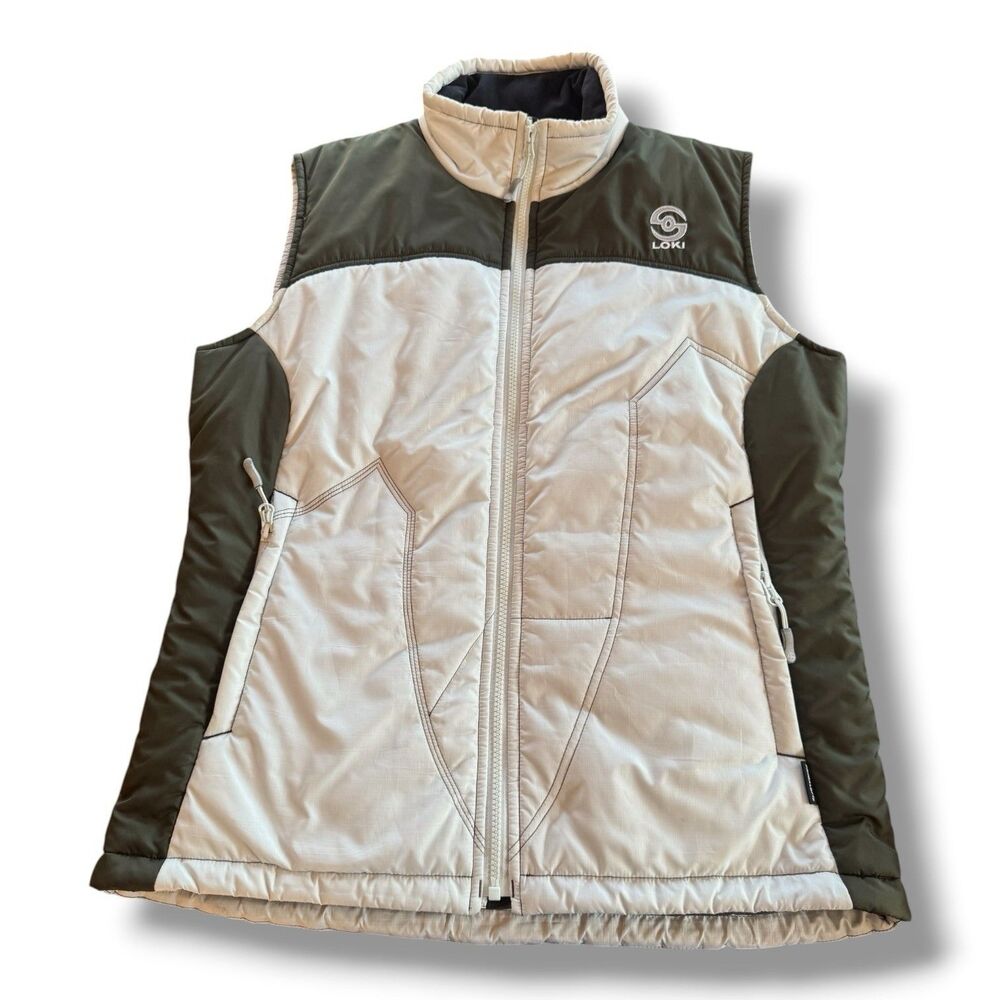 LOKI Insulated Outerwear Mountain Vest with Built-in Daypack Outdoor Women's L